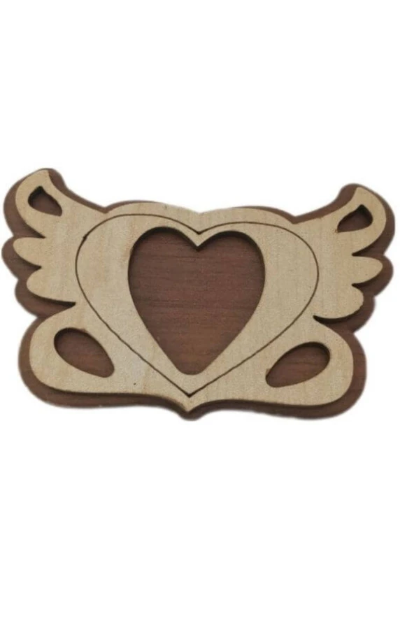 Özcan Tasarım Ahşap Melek Magnet - Fotograflı Ahşap Magnet ( 10 Adet ) ürün görseli 1