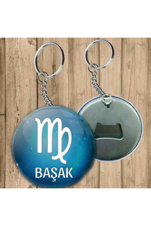 Özcan Tasarım Başak Burcu Anahtarlık - Açacaklı Anahtarlık ürün görseli 1
