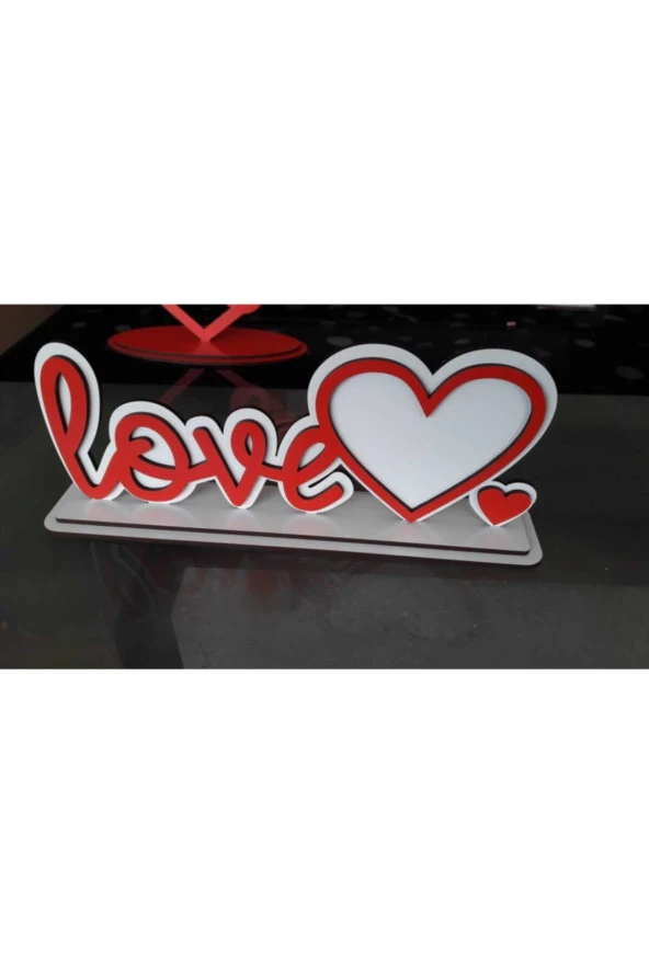 Özcan Tasarım Anneler Günü Hediyesi Love Çerçeve - Kalp ürün görseli 1