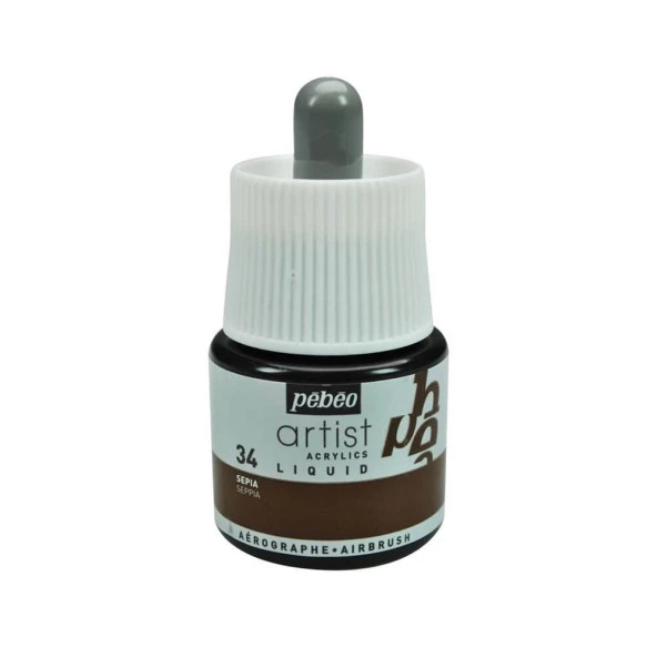 Pebeo Artist Akrilik Sıvı Mürekkep 45 ml Sepia ürün görseli 1
