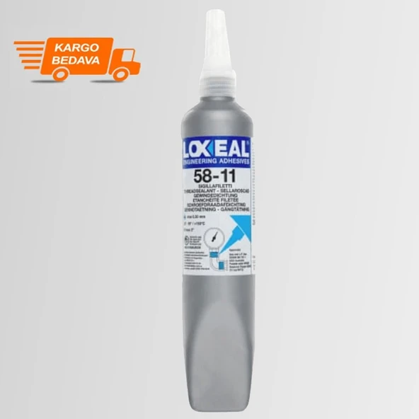 Loxeal 58-11 Yüksek Basınç Sızdırmazlık Orta Mukavemet 250 ML ürün görseli 1