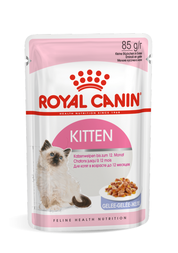 Royal canın yavru kedi yaş mama 6 adet x 85 gr kitten jelly jöleli ürün görseli 1