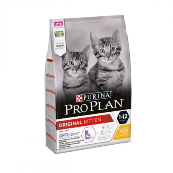 Proplan kitten yavru kedi 10kg proplan kitten chicken tavuklu junior yavru kedi maması ürün görseli 1