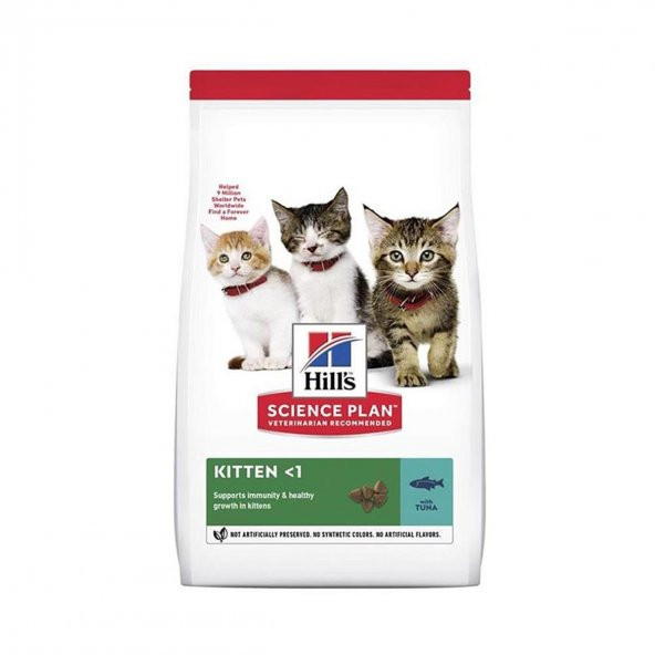 Hills kitten tuna 7kg tuna balıklı (ton balıklı) yavru kedi maması kedi kuru mama ürün görseli 1