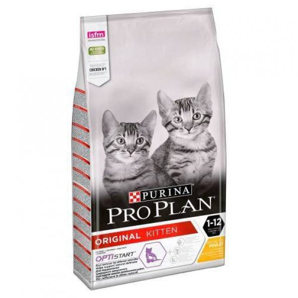 Proplan yavru kedi 3kg tavuklu yavru kedi maması chicken junior kitten cat ürün görseli 1