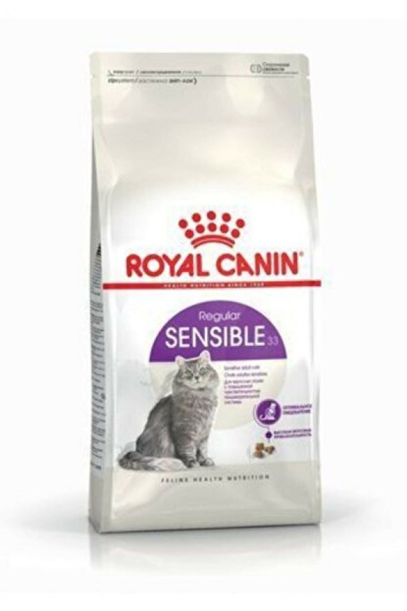 Royal canin sensible 33 2kg yetişkin kedi maması ürün görseli 1