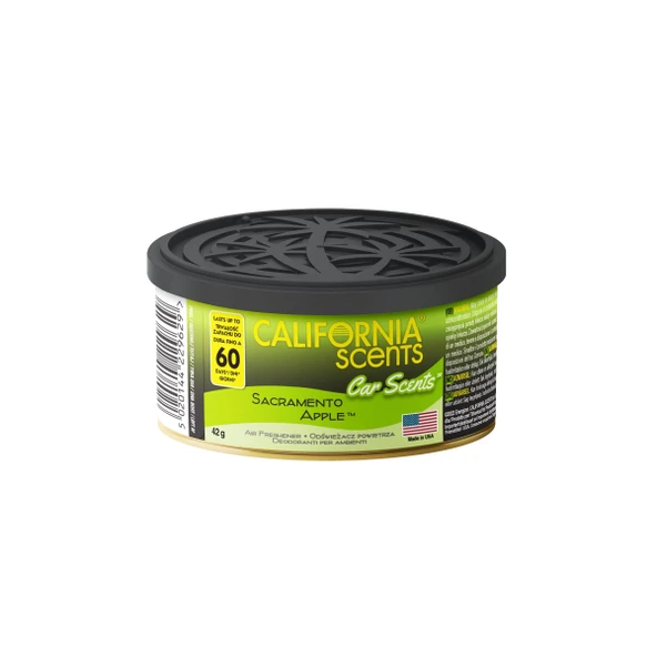 California Scents Car Scents Sacramento Apple Eksi Sulu Elma Aromali ürün görseli 1