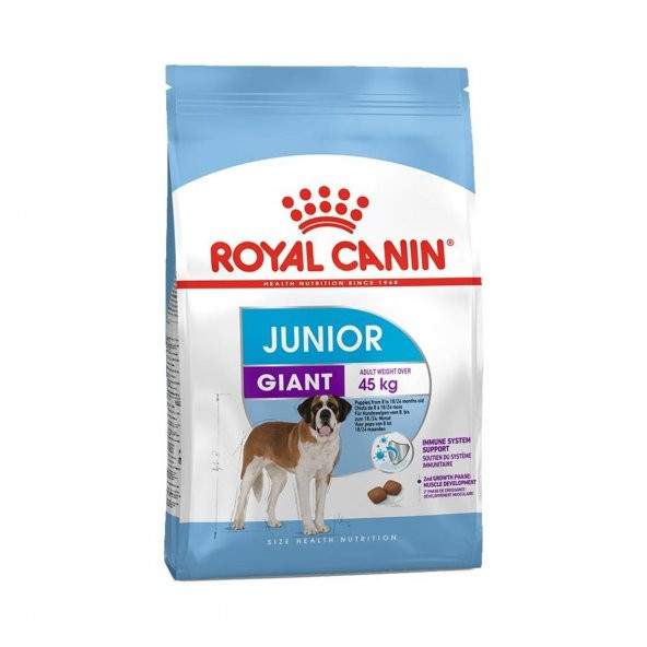 Royal canin giant junior 15kg dev ırk yavru köpek maması büyük ırk yavru köpek maması ürün görseli 1
