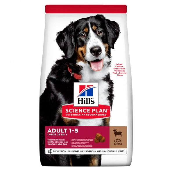 Hills adult large breed 14kg kuzulu büyük ırk yetişkin köpek maması ürün görseli 1