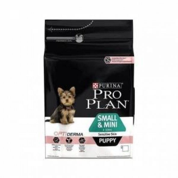 Proplan small mini puppy 3kg somonlu yavru köpek maması ufak ırk yavru köpek maması ürün görseli 1