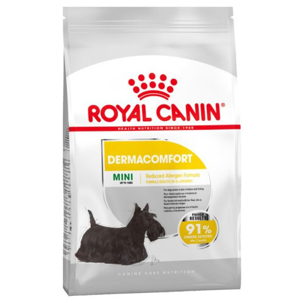 Royal canin mini dermacomfort 3 kg köpek maması ürün görseli 1