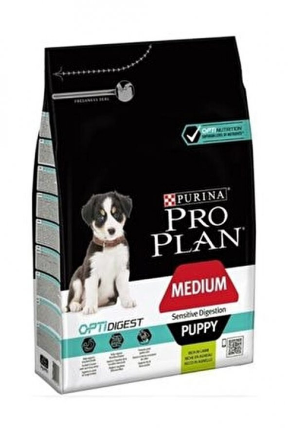 Proplan medium puppy kuzu etli 3kg yavru köpek maması ürün görseli 1