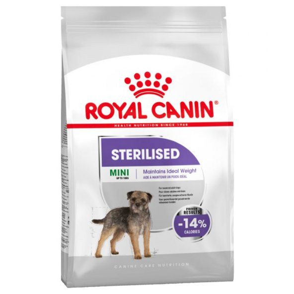 Royal canin mini sterilised 3kg köpek kısırlaştırılmış ufak ırk köpek maması kısır köpek maması ürün görseli 1