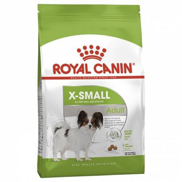 Royal canin xsmall adult 1,5kg küçük ırk yetişkin köpek maması ürün görseli 1