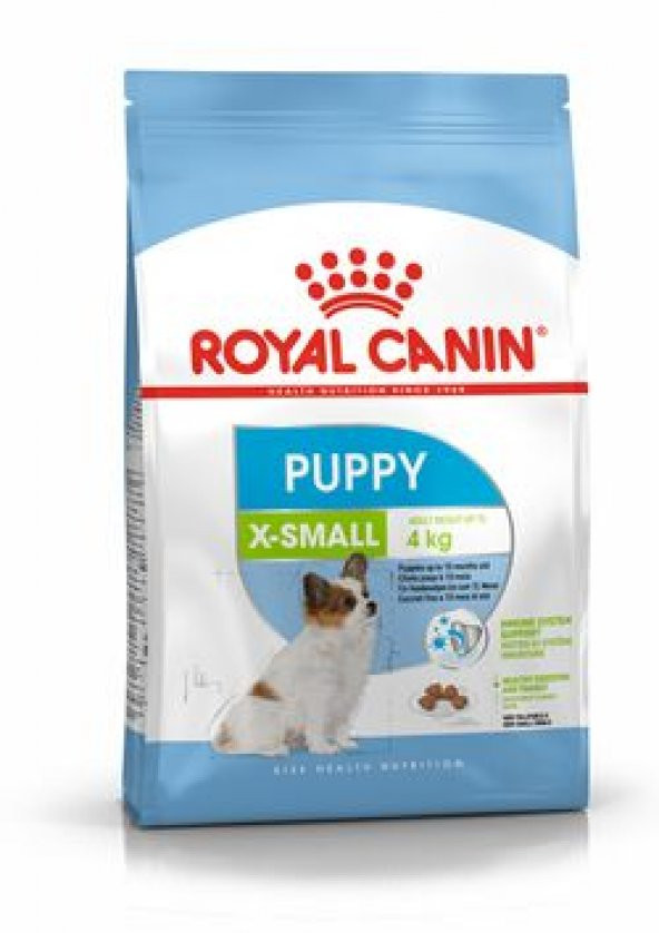 Royal canın Xsmall puppy 1,5 Kg junior ufak ırk yavru köpek maması ürün görseli 1