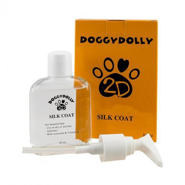 Doggydolly silk coat kedi ve köpek hızlı kolay kıtık açıcı hoş kokulu spray 85ml ürün görseli 1