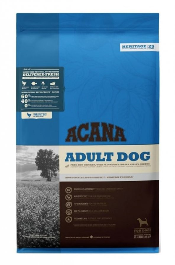 Acana Heritage Adult Köpek Maması 11,4 Kg ürün görseli 1