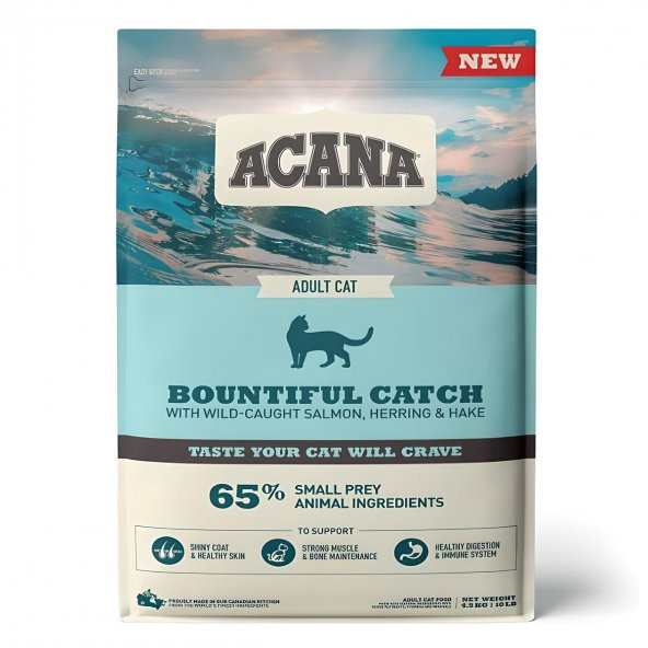 Acana Bountiful Catch Kedi Maması 4,5 Kg ürün görseli 1