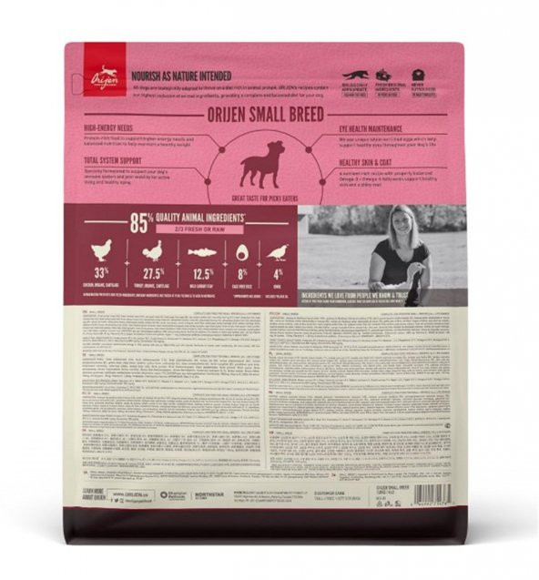 Orijen Köpek Small Breed 1,8 Kg - Resim 2