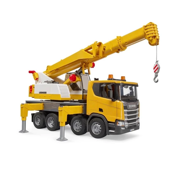 Bruder Oyuncak Scania R-Serisi Vinçli Kamyon - Resim 5