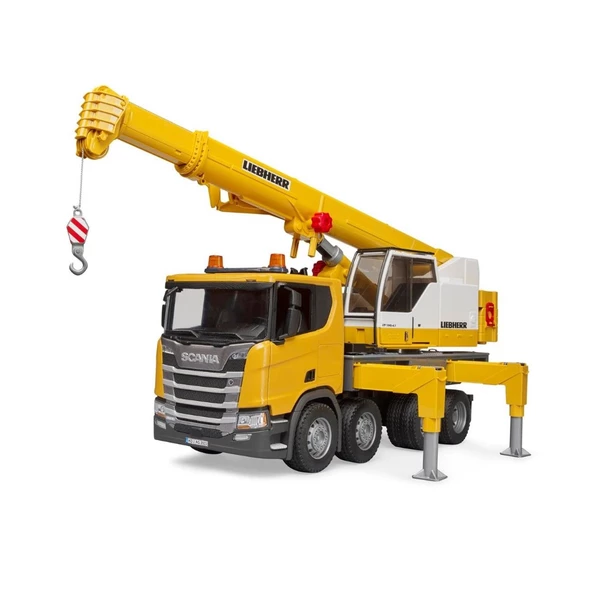 Bruder Oyuncak Scania R-Serisi Vinçli Kamyon - Resim 7