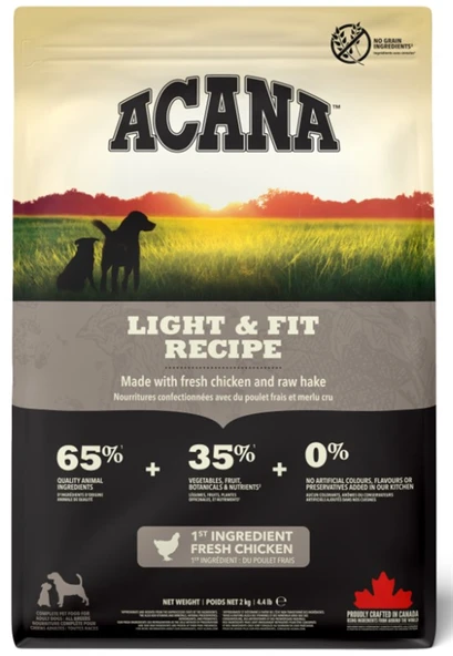 Acana Heritage Light&Fit Yetişkin Köpek Maması 2 Kg ürün görseli 1