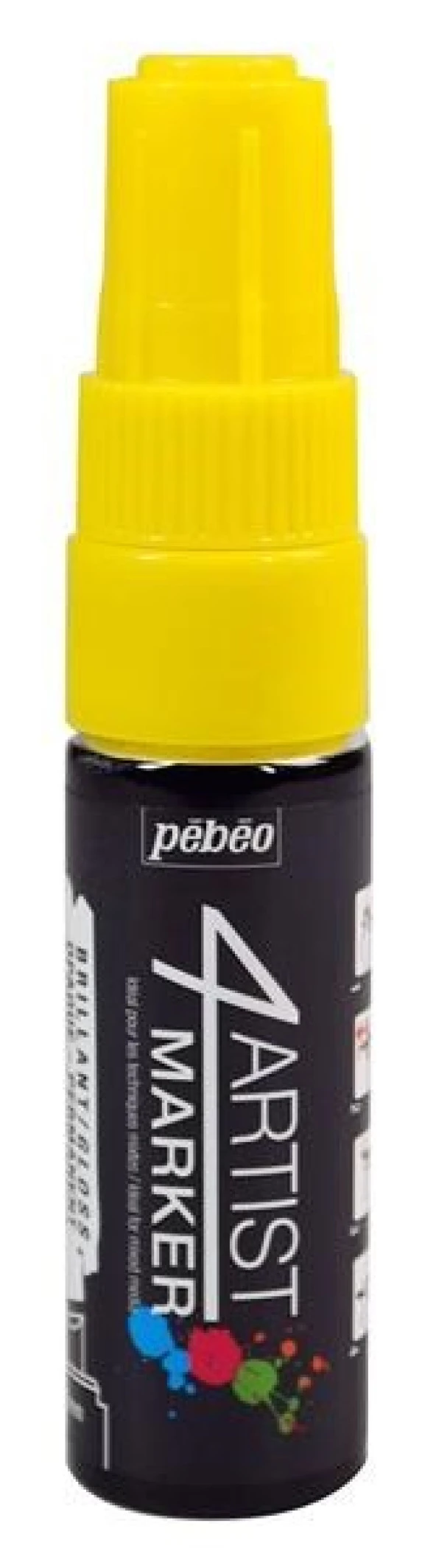 Pebeo 4Artist Oil Marker Yağlıboya Kalemi 8mm Kesik Uç YELLOW ürün görseli 1