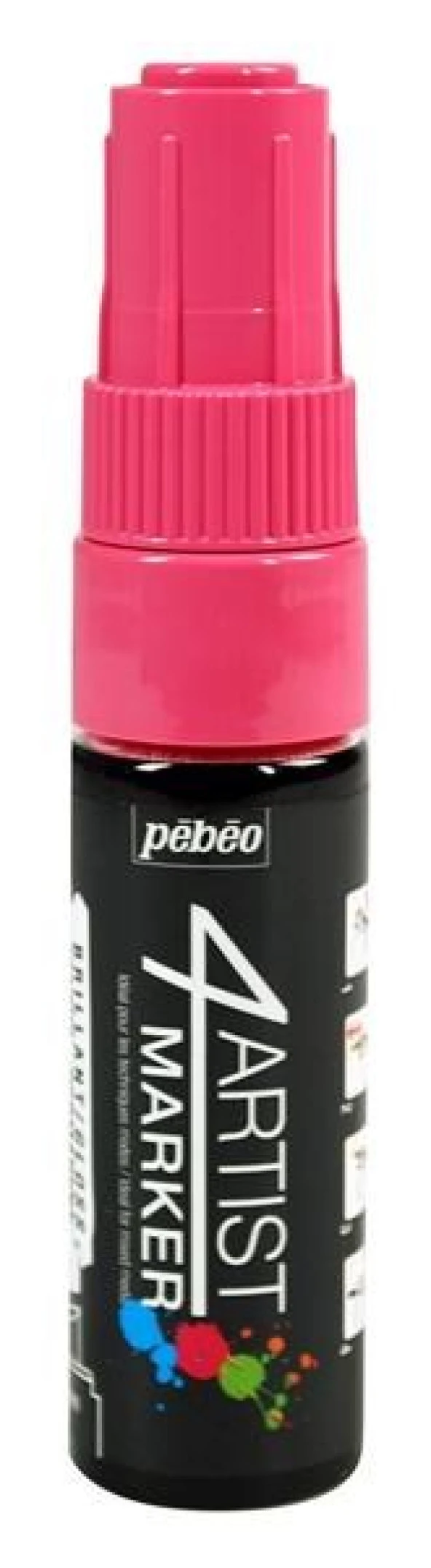 Pebeo 4Artist Oil Marker Yağlıboya Kalemi 8mm Kesik Uç PINK ürün görseli 1