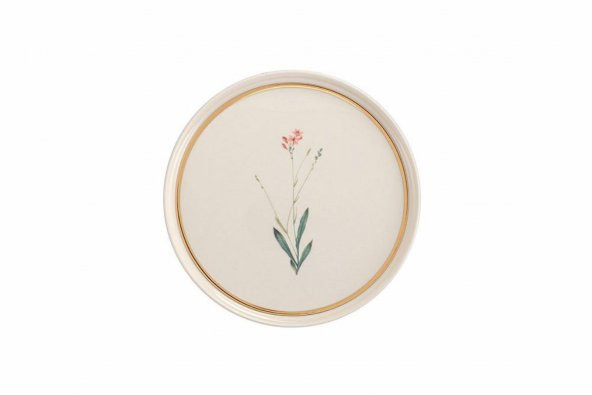 Porland Botanical Desen4 Düz Tabak 21 cm  04ALM005046 ürün görseli 1