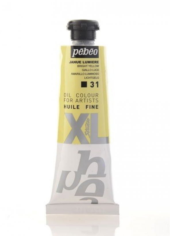 Pebeo Huile Fine XL Yağlı Boya 37 ml. 31 Bright Yellow ürün görseli 1