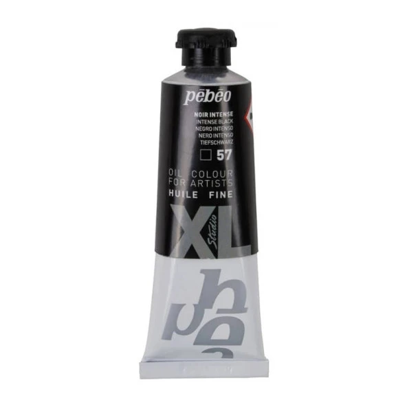 Pebeo Huile Fine XL Yağlı Boya 37 ml. 57 Intense Black ürün görseli 1