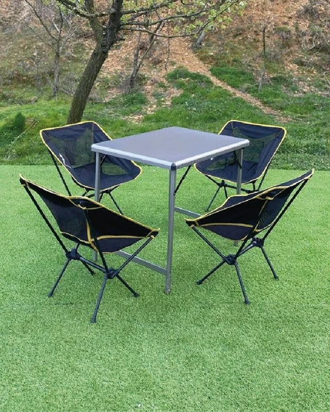 BÜYÜK MDF +4 PRATİK SANDALYE SET ürün görseli 1