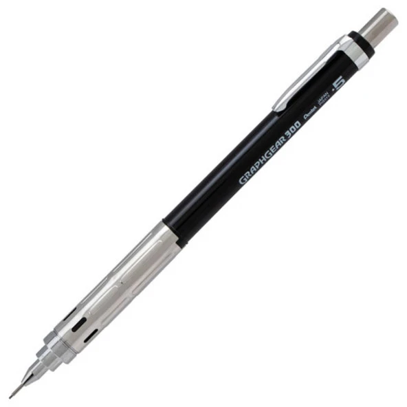 Pentel GraphGear 300 Versatil Kalem 0.5 mm Siyah PG315-AX ürün görseli 1