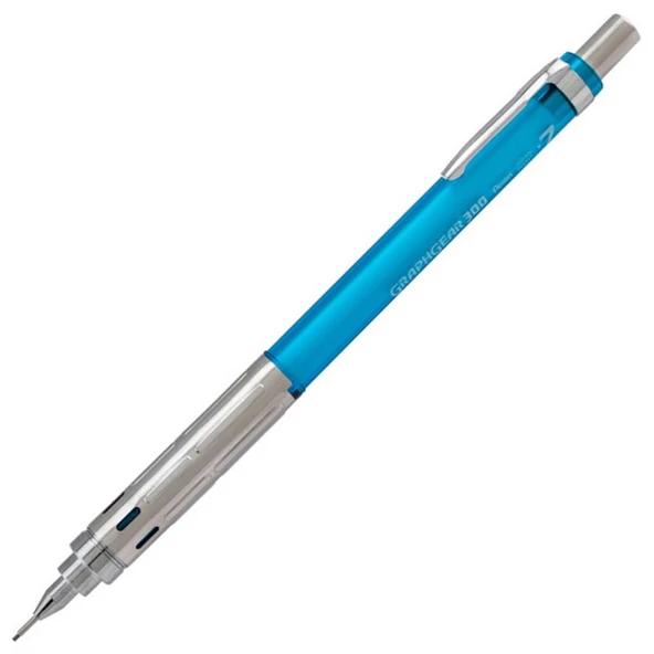 Pentel GraphGear 300 Versatil Kalem 0.7 mm Mavi PG317-TSX ürün görseli 1