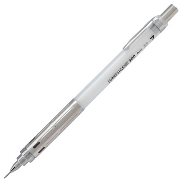Pentel GraphGear 300 Versatil Kalem 0.7 mm Beyaz PG317-TWX ürün görseli 1