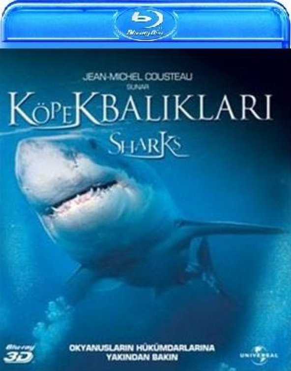 Sharks - Köpekbalıkları 3D+2D Blu-Ray Tek Disk - Resim 2