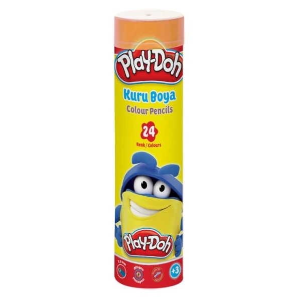 Play-Doh 24 Renk Kuru Boya Metal Tüp ürün görseli 1