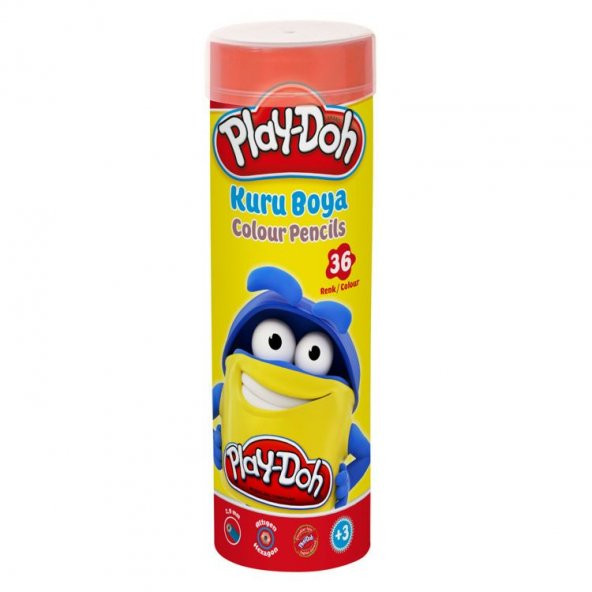 Play-Doh 36 Renk Kuru Boya Metal Tüp ürün görseli 1