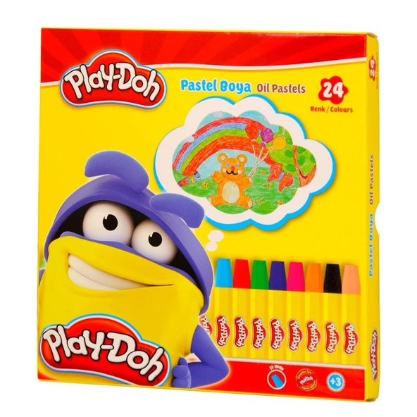 Play-Doh Pastel Boya 24 Renk ürün görseli 1