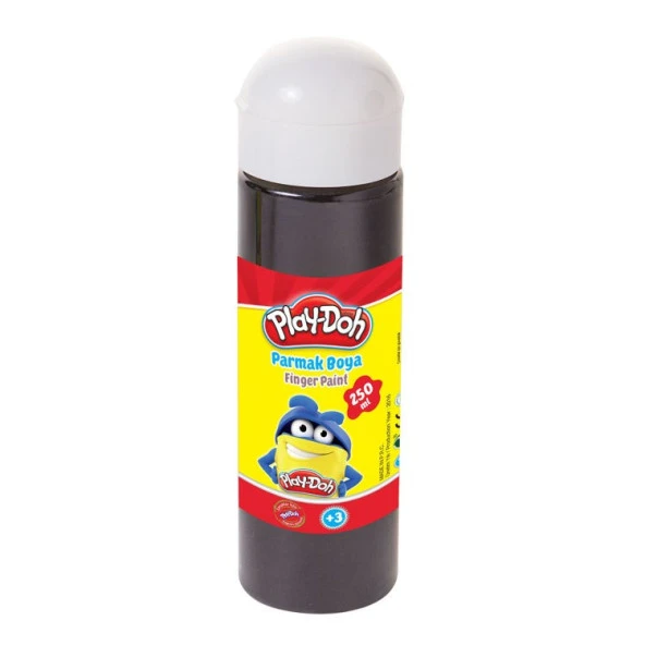 Play-Doh Parmak Boyası 250 ml. SİYAH ürün görseli 1