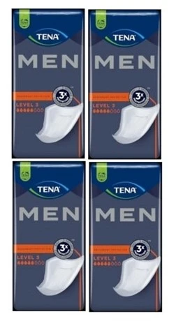 Tena Men Level 3 Erkek Mesane Pedi 16 lı 4 paket / 64 adet ürün görseli 1