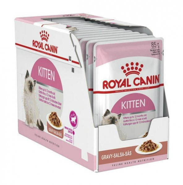 Royal Canin Kitten Gravy Yavru Kedi Konservesi 12x85 Gr ürün görseli 1