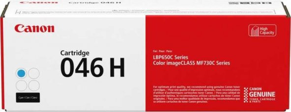 Canon CRG-046H C Cyan Mavi Yüksek Kapasite Toner MF653-732-734-735 ürün görseli 1