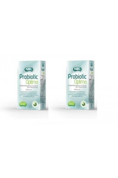 Nbl Probiotic Optima 30 Çiğneme Tableti 2'li Set ürün görseli 1