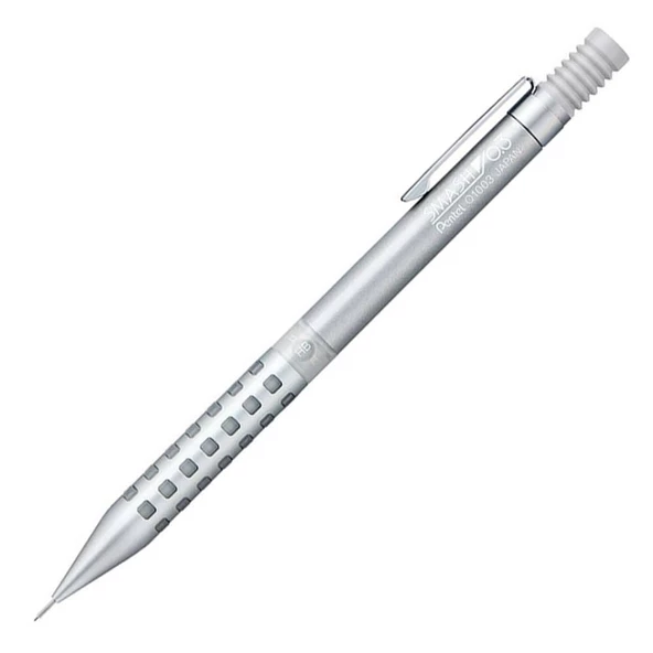 Pentel Smash Q1000 0.3 mm Mekanik Kurşun Kalem Gümüş Gri Q1003-PL7 ürün görseli 1