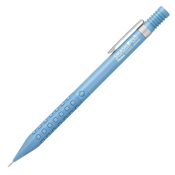 Pentel Smash Q1000 0.3 mm Mekanik Kurşun Kalem Mavi Q1003-PL5 ürün görseli 1
