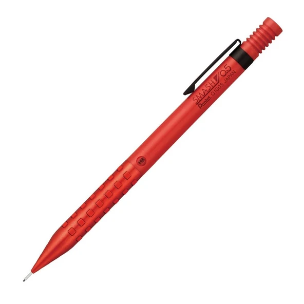 Pentel Smash Q1000 0.5 mm Mekanik Kurşun Kalem Kırmızı Q1005-B ürün görseli 1
