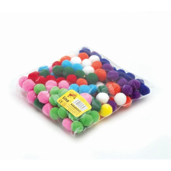 Lino Ponpon 20 mm 150li Paket ürün görseli 1