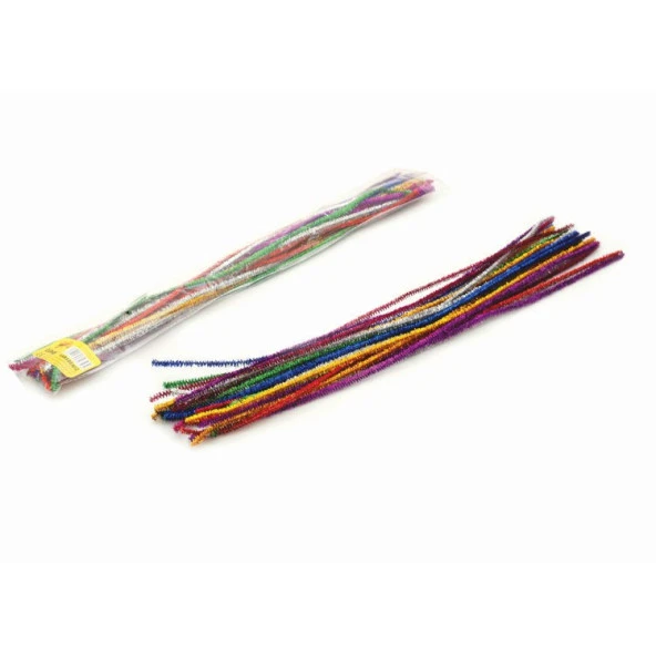 Lino Metalik Şönil 50 cm. 25li 6mm. ürün görseli 1