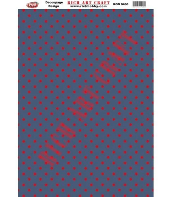 Rich Dekopaj Kağıdı 33x48 cm. 9460 ürün görseli 1